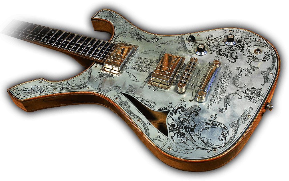 Electric Guitar (1012x639), Png Download