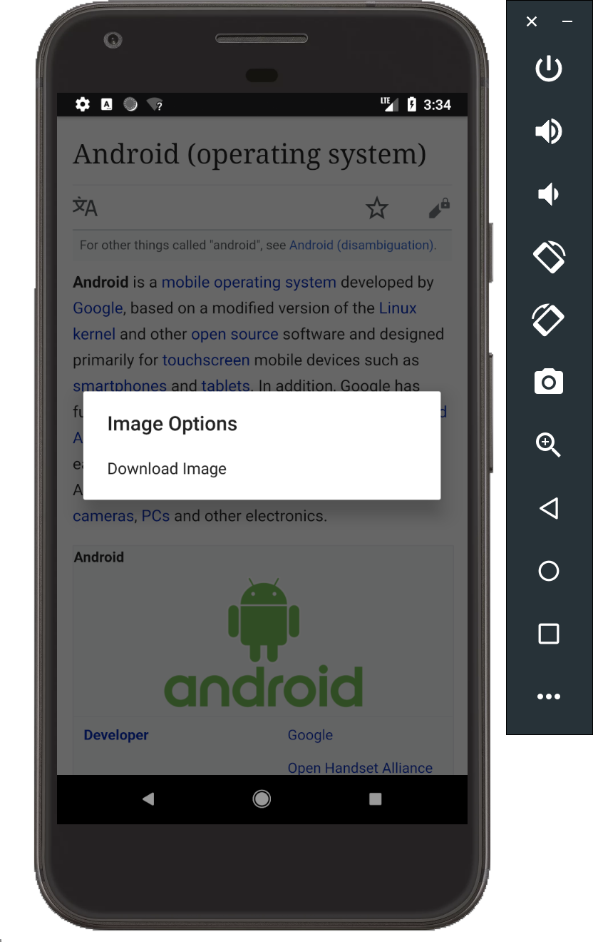 We've Now Added A Context Menu Which Lets The User - Webview Download (832x1320), Png Download