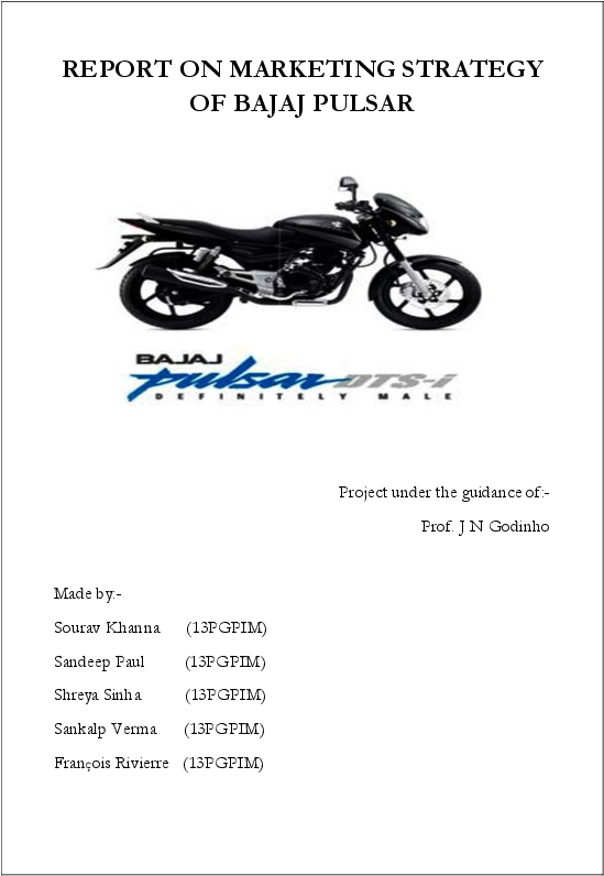 Docx - Bajaj Pulsar 150 (595x842), Png Download