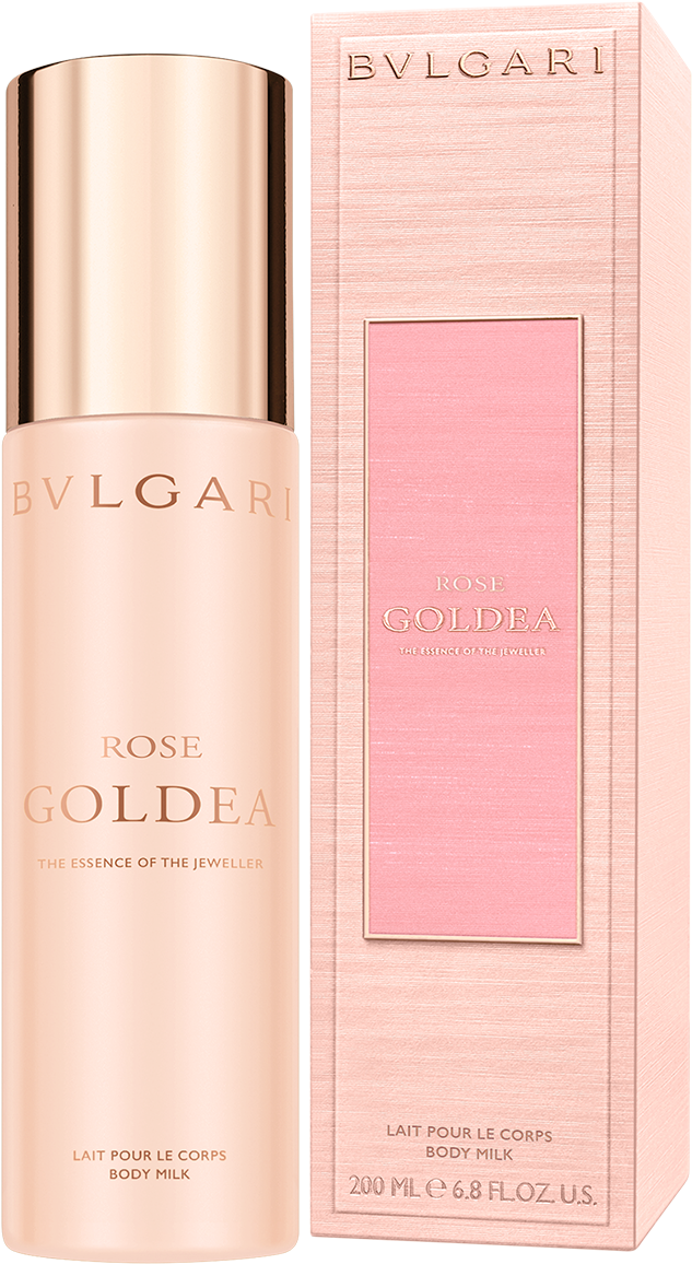 Rose Goldea 200ml Body Milk Rose Goldea 200ml Body - Perfume (1800x1405), Png Download