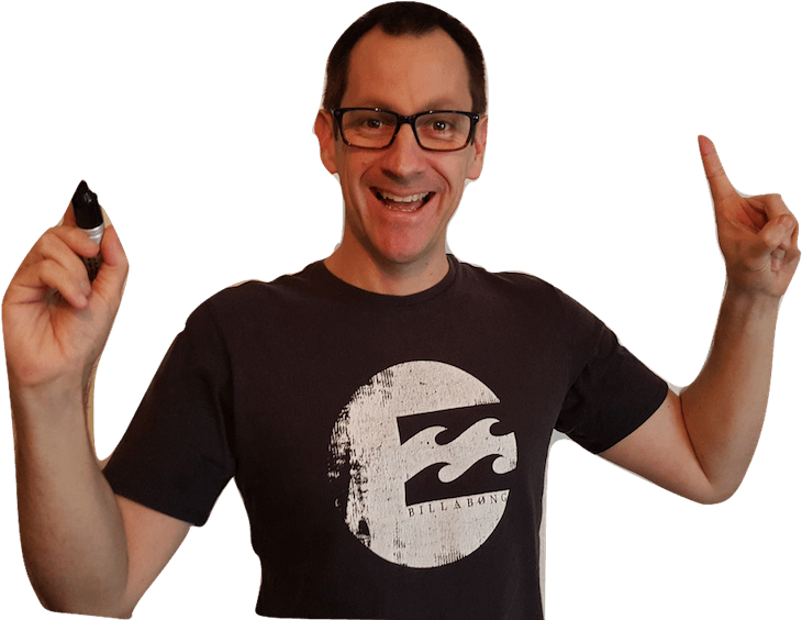 Phil The Caricaturist - Active Shirt (800x573), Png Download