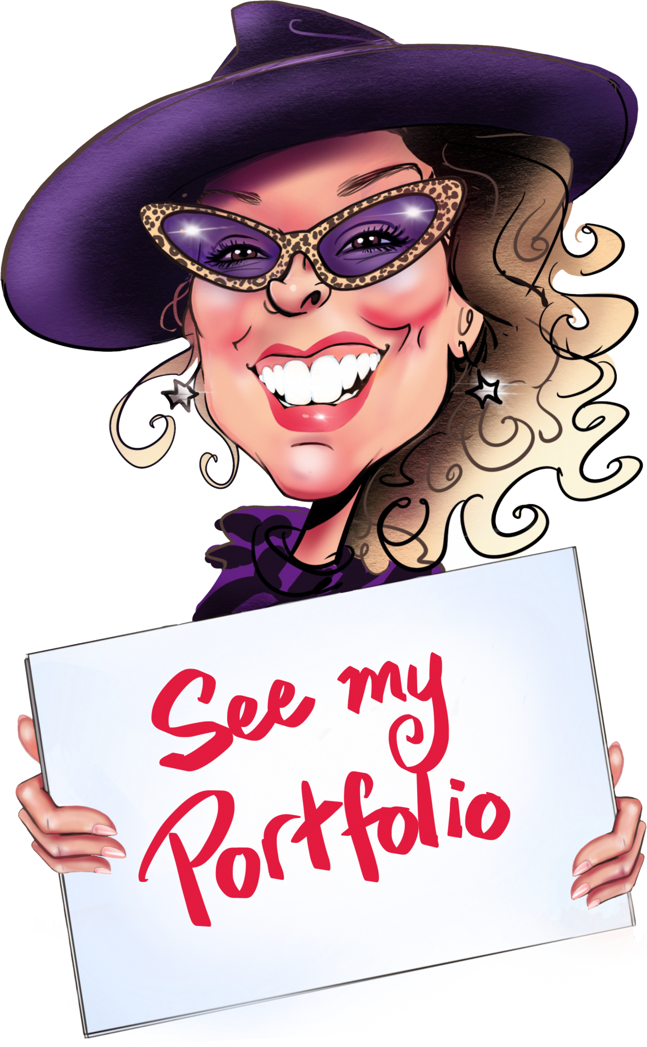 Portfolio - Cartoon (1267x2048), Png Download