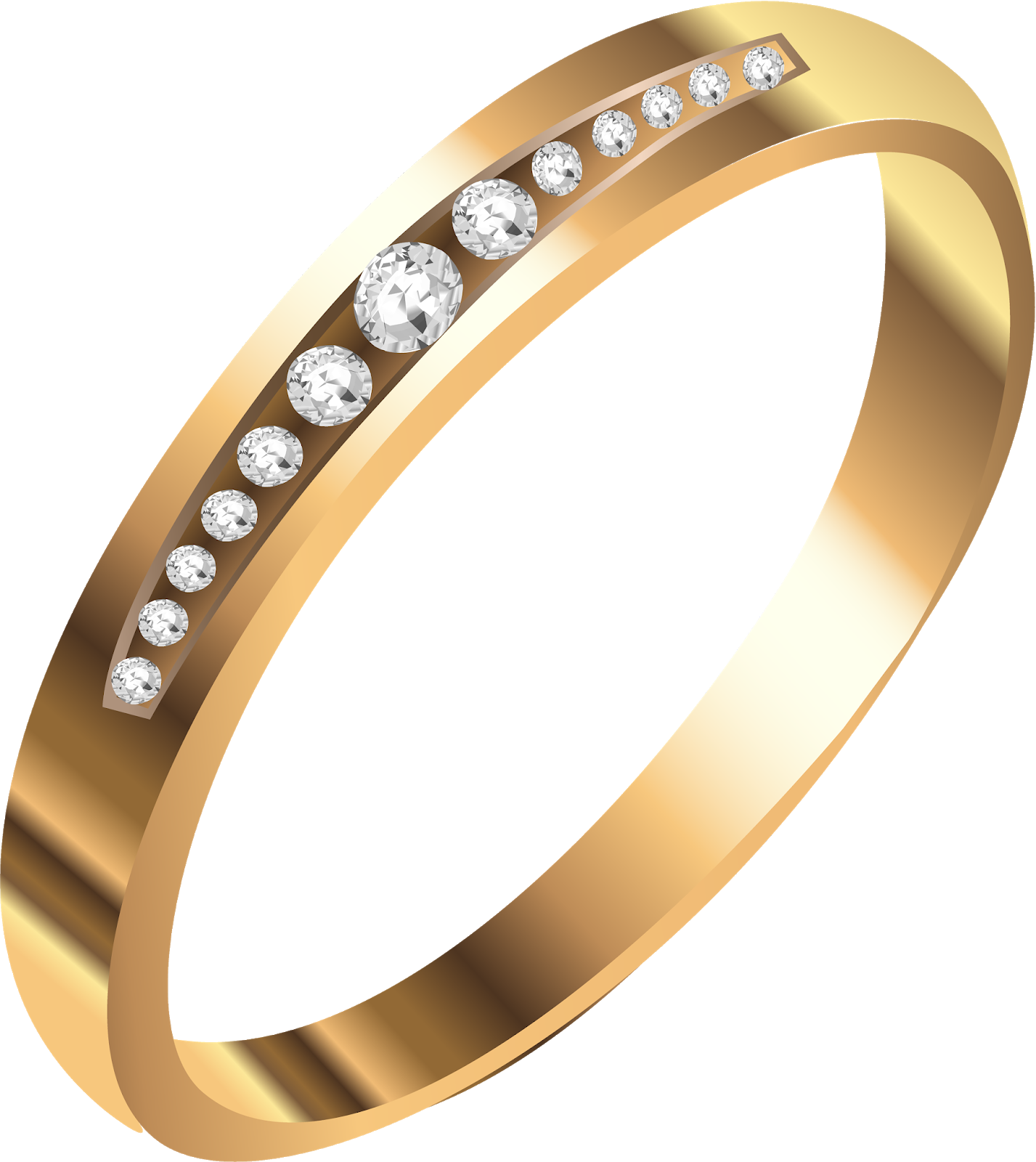 Engagement Ring Png Image - Gold Ring Png Hd (1427x1600), Png Download