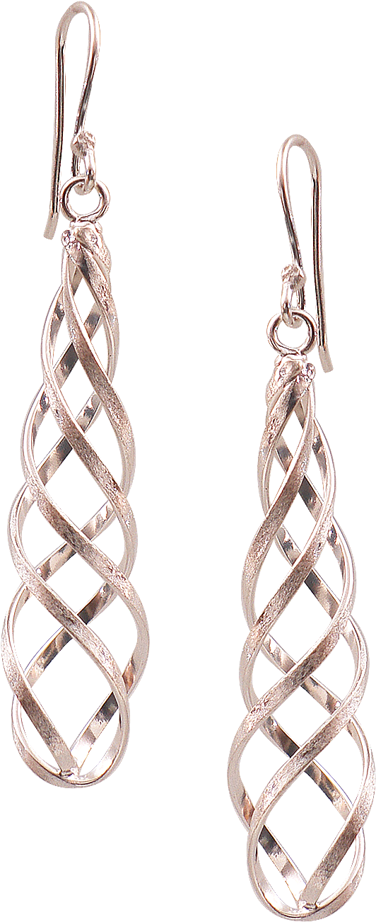 Silver Ornament Silver Earring - Earrings (1500x1500), Png Download