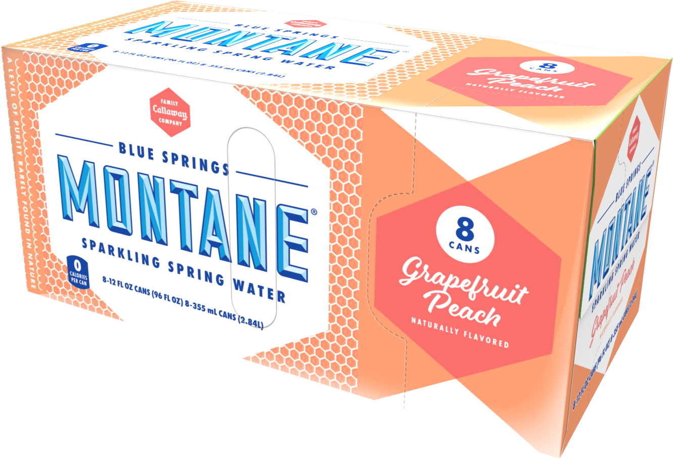 Montane Grapefruit Peach Box - Box (2000x1701), Png Download