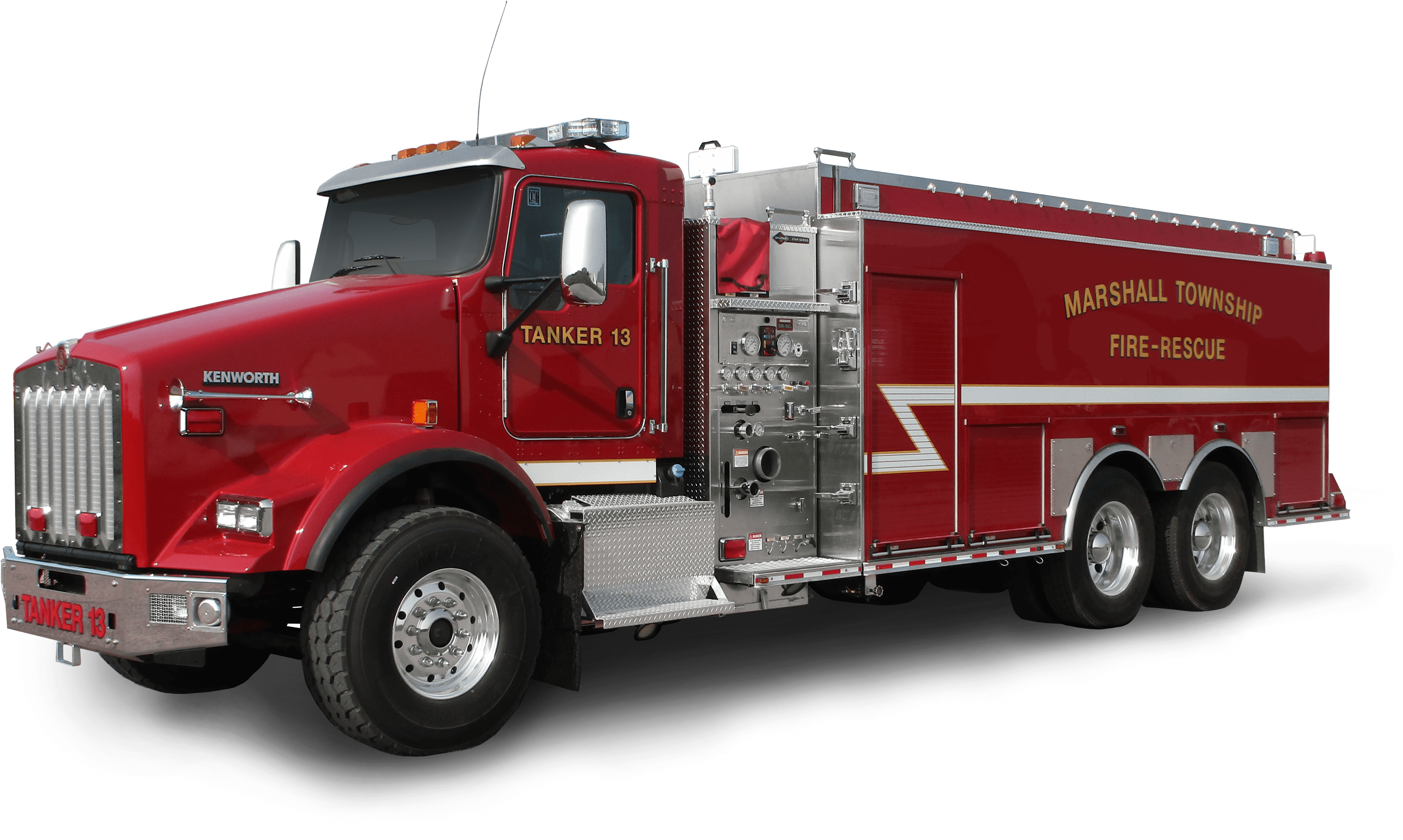 Water Tanker Fire Truck (4442x2624), Png Download