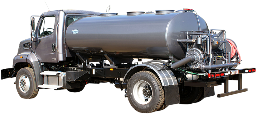 Etnyre Street Flusher - Truck (850x391), Png Download