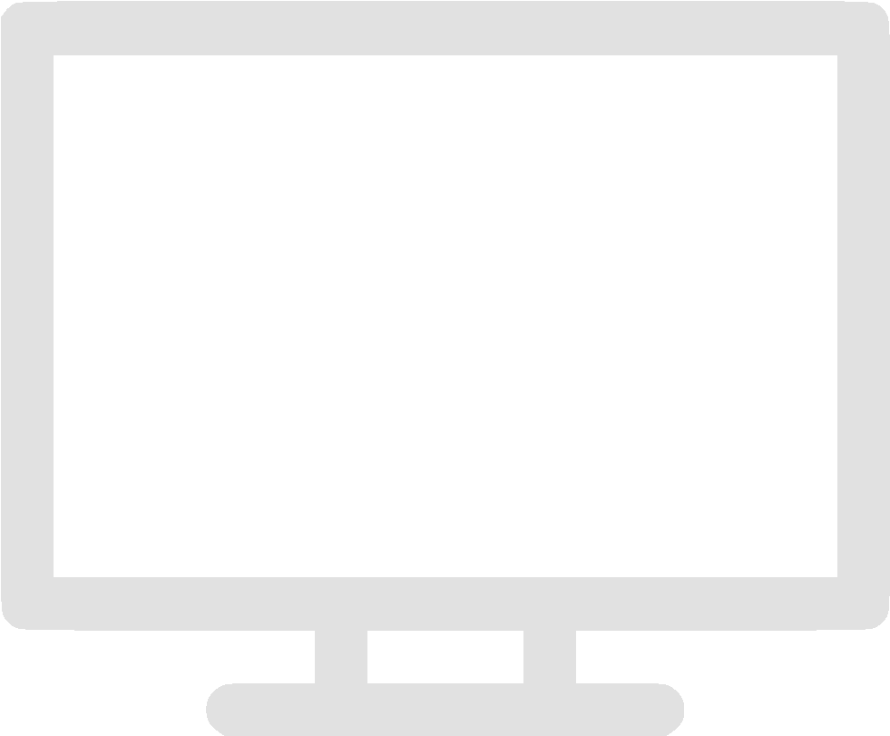 Computer - Television (981x860), Png Download