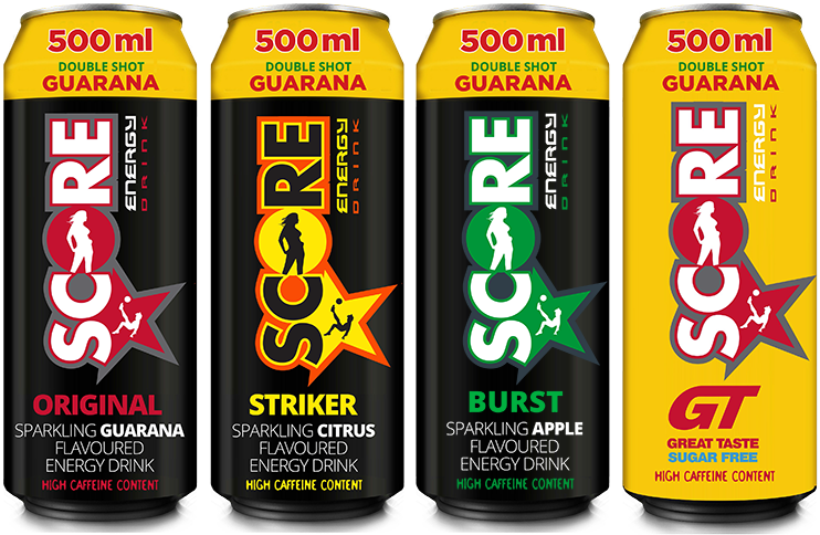 Score Energy Drink Flavours (800x541), Png Download