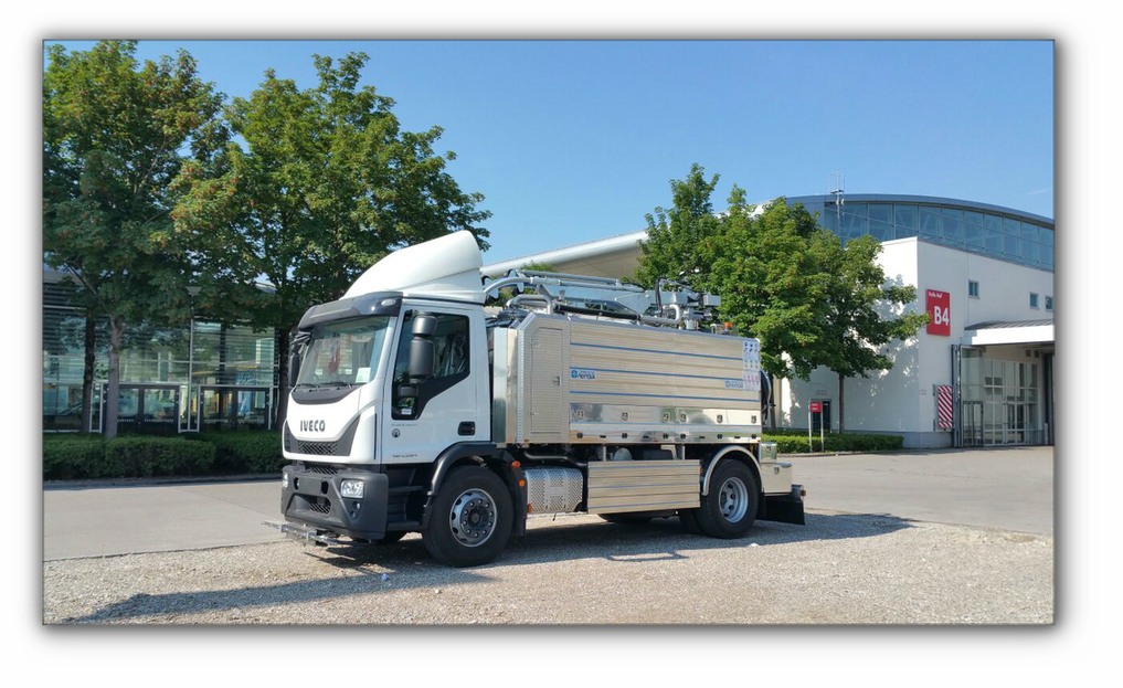 Trailer Truck (1034x640), Png Download