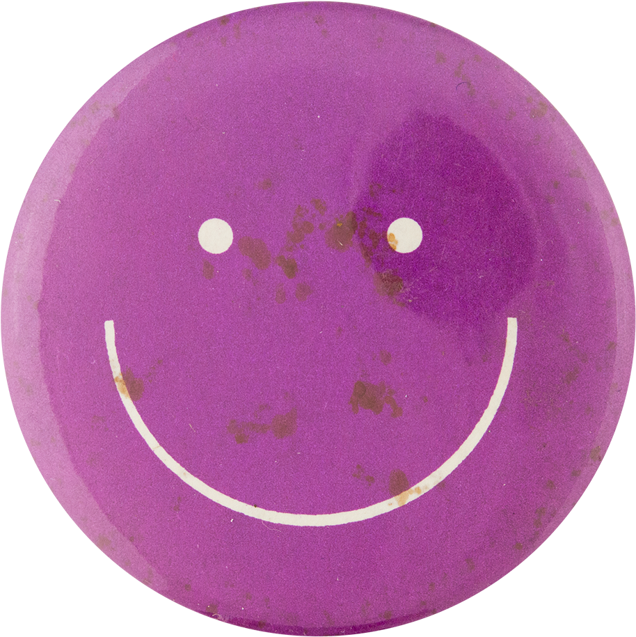 Purple Smiley - Circle (1000x991), Png Download