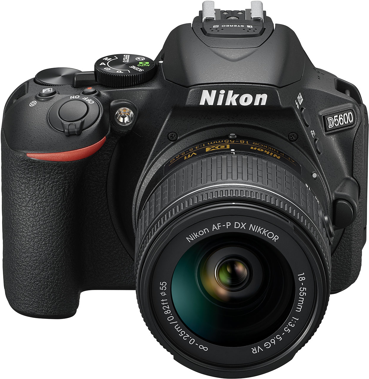 Nikon D5600 Af P 18 55 Vr Dslr Camera - Canon D5600 (874x742), Png Download