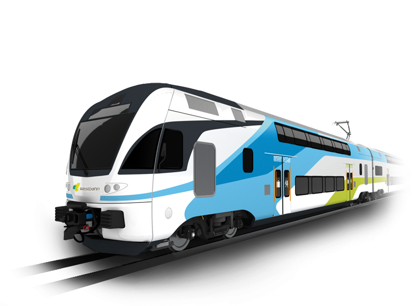 Wb Exterior 01 Frei W - Westbahn (809x600), Png Download