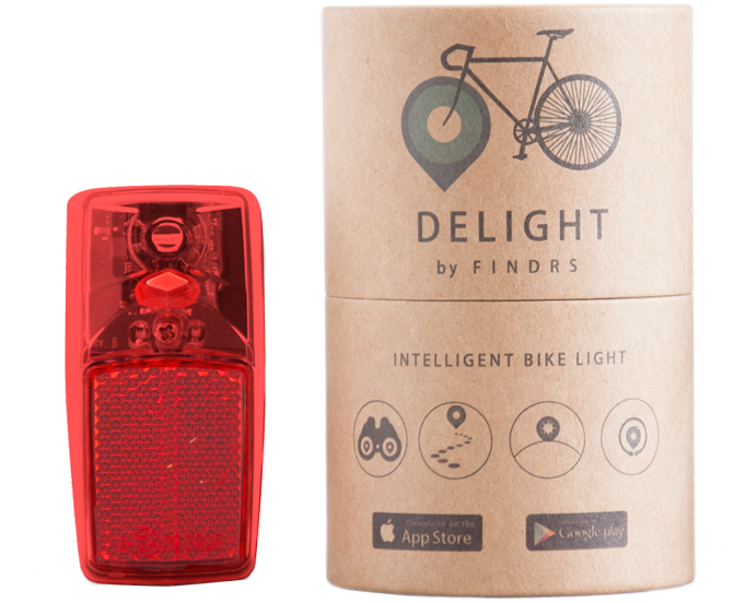 Delight Rear Light - Bicycle Lighting (718x680), Png Download