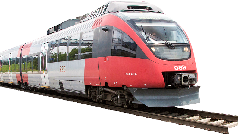 Mobil Traveling By Train - High-speed Rail (790x450), Png Download