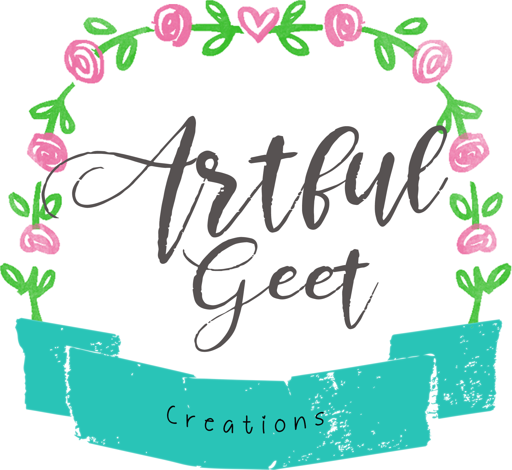 Artful Geet Creations - Calligraphy (1773x1640), Png Download