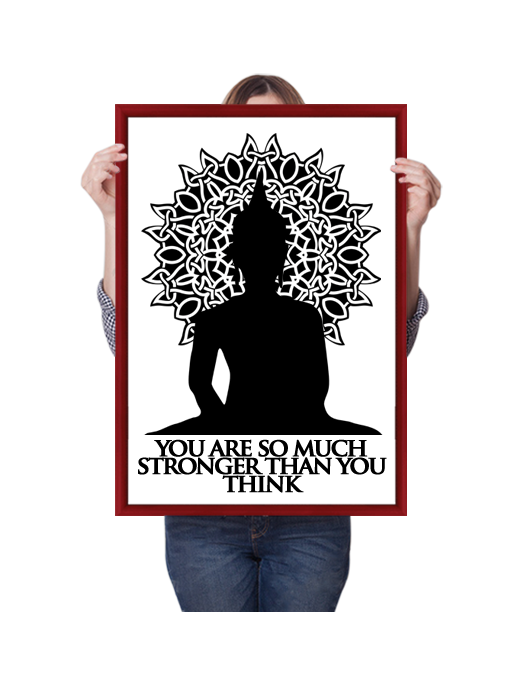 Budha-2 - Illustration (530x700), Png Download