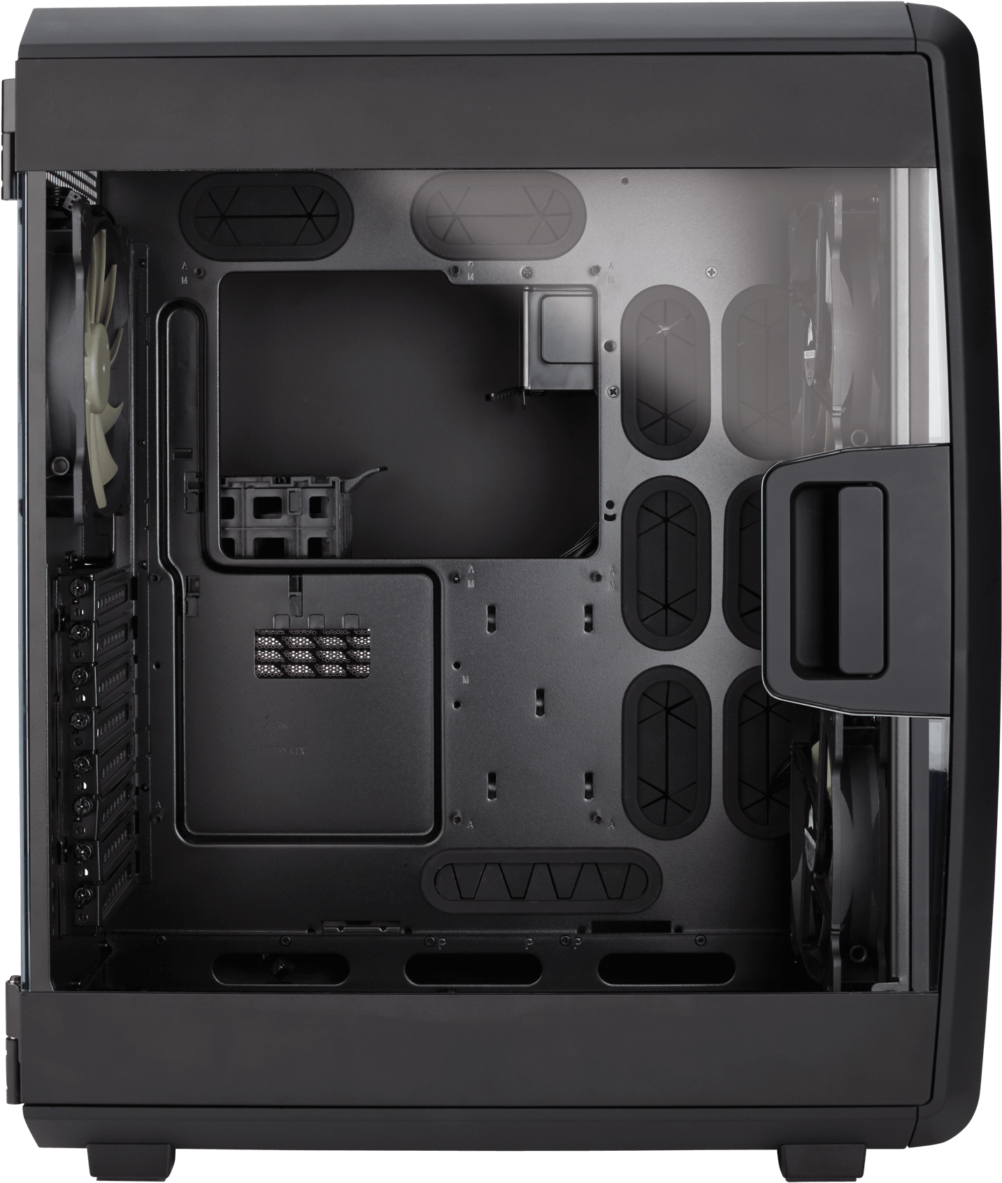 Lightbox - Corsair Gamer Carbide 740 (1553x1800), Png Download