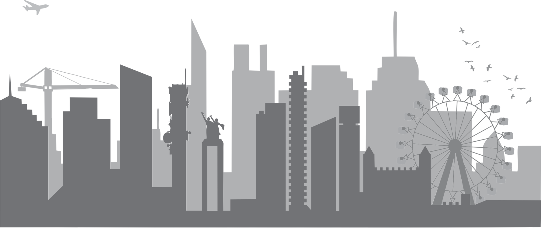 All Photo Png Clipart - Jakarta City Scape Png (1779x750), Png Download
