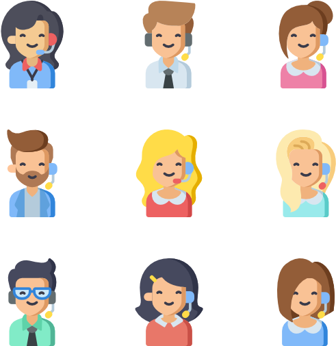 600 X 564 3 - Call Center User (600x564), Png Download