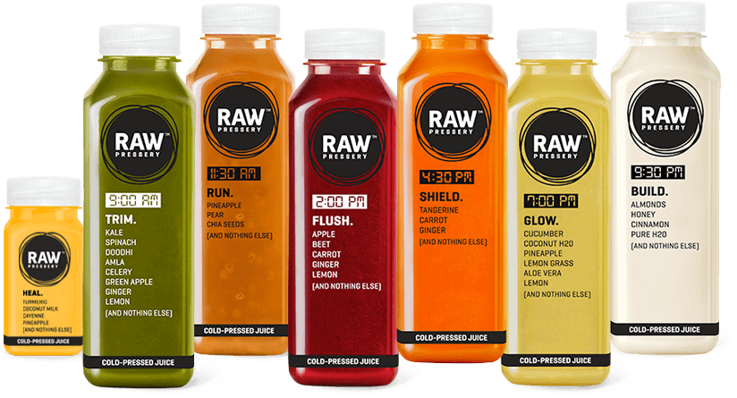 Raw Pressery Light Cleanse, Cold Pressed Juices In - Raw Pressery Deep Cleanse (860x590), Png Download