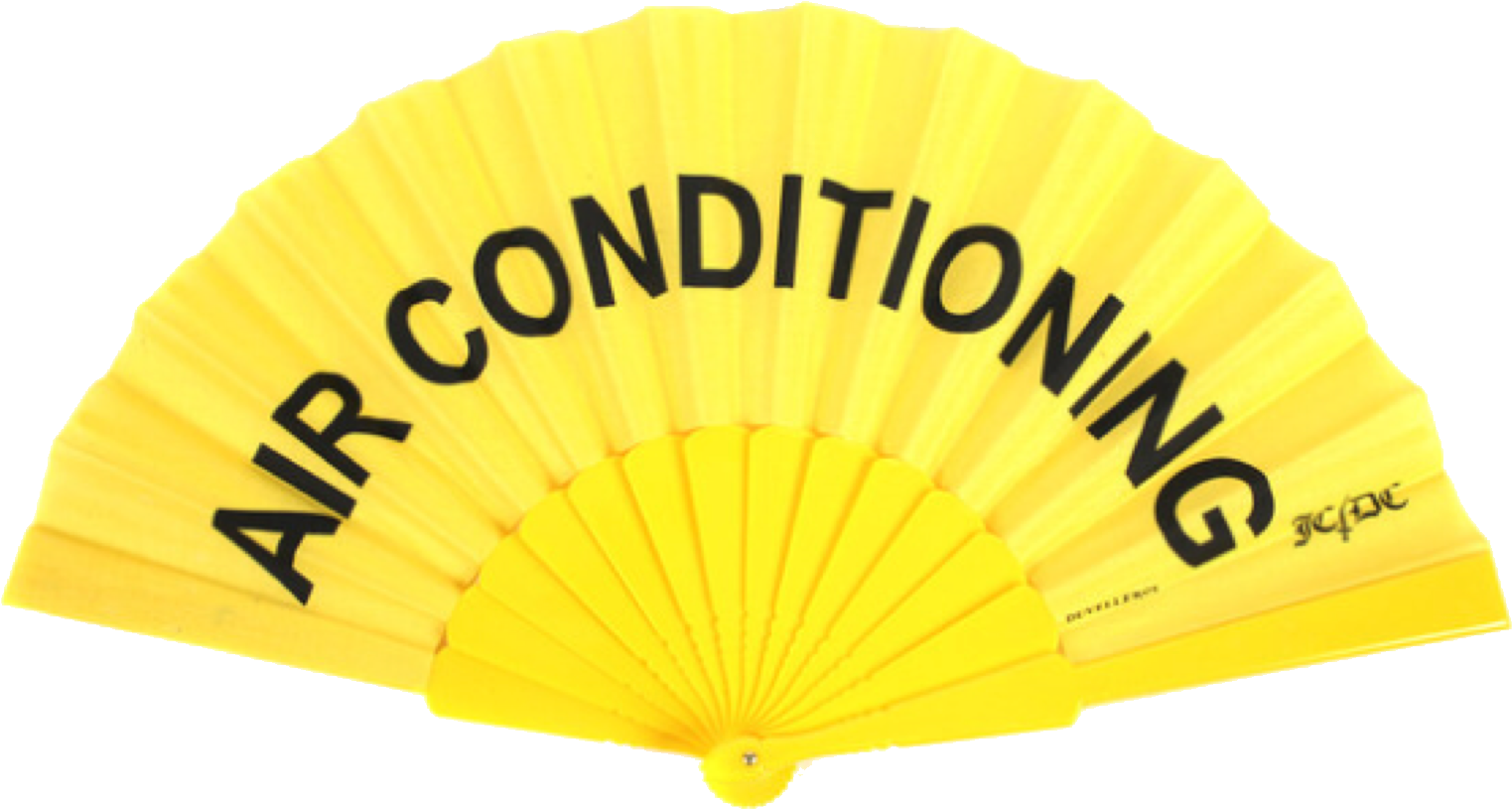 Yellow Air Conditioning Fan Polyvore Filler Moodboard - Beige (2048x1224), Png Download