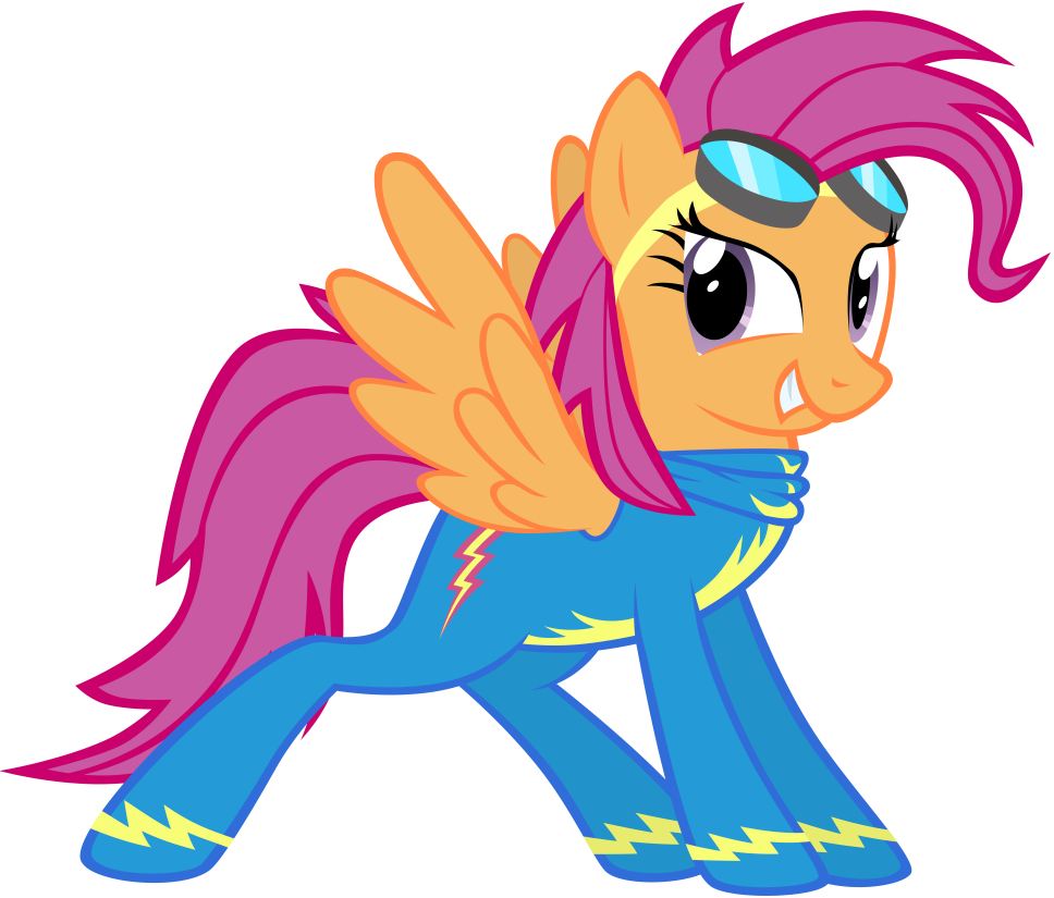 Maximillianveers, Goggles, Older, Safe, Scootaloo, - Cartoon (968x825), Png Download