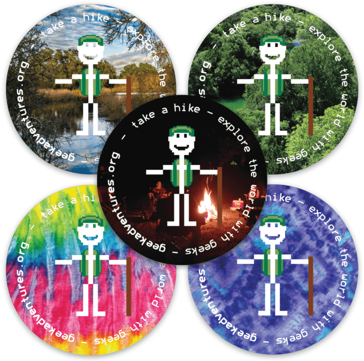 Circle Sticker - Illustration (1188x1178), Png Download