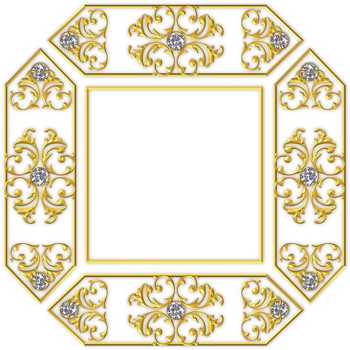 Square Picture Frame Png - Picture Frame (723x720), Png Download