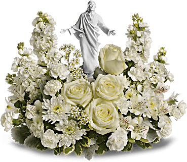 Forever Faithful Bouquet Hartford Florist Raes Dillon (368x460), Png Download