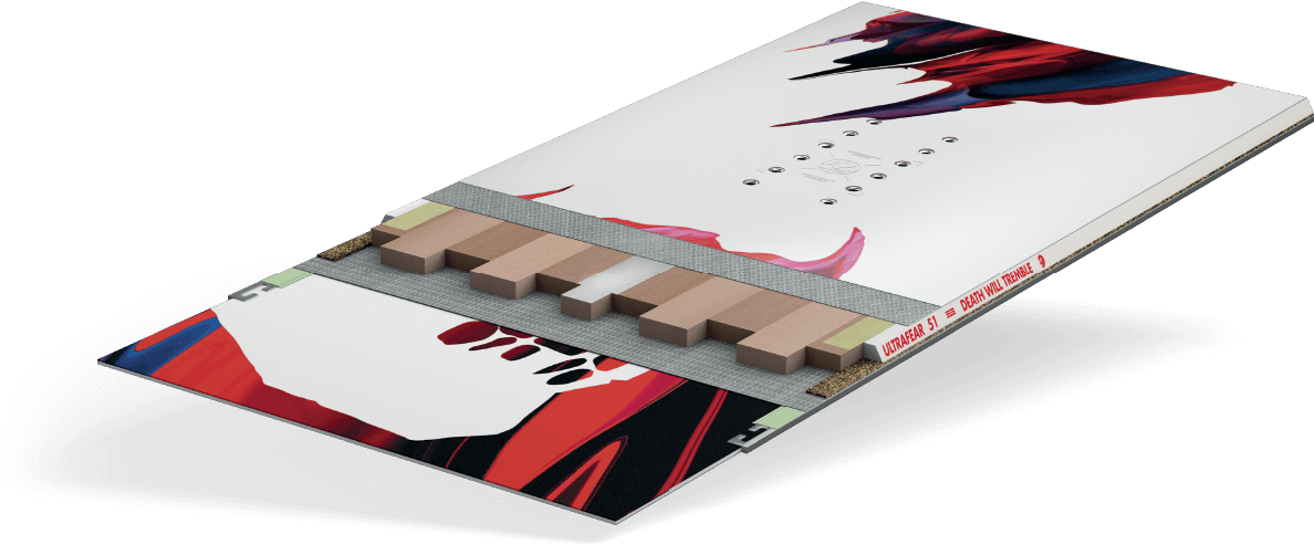 Nose Tail - Wood (1200x494), Png Download