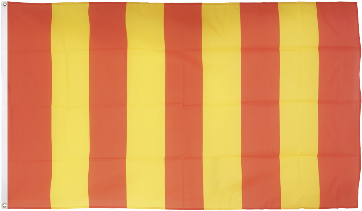 Download Transparent Stripe Yellow-red Flag - Drapeaux Jaune Et Rouge ...