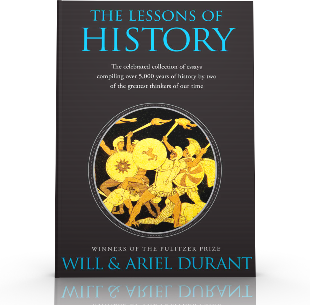 Top 10 Books Recommended By Tai Lopez Number 6 - Lessons Of History Durant (1020x1020), Png Download