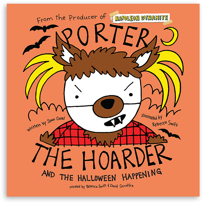 Porter The Hoarder And The Ransacked Room E-book - Poster (700x700), Png Download
