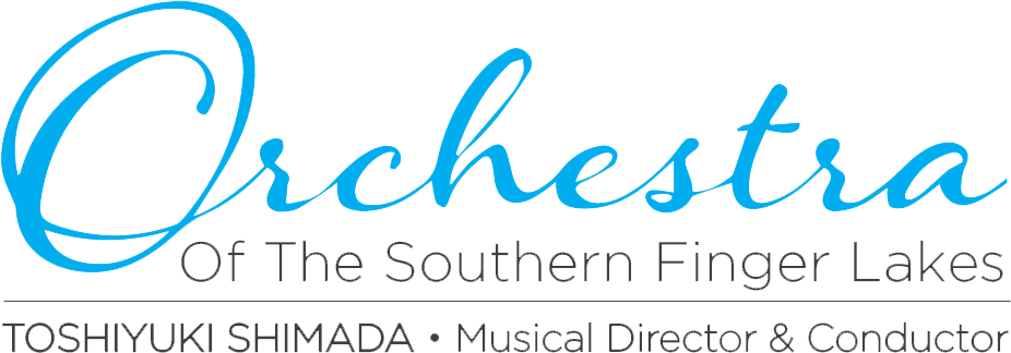 Orchestra Of The Southern Finger Lakes May Concert - Calligraphy (964x372), Png Download