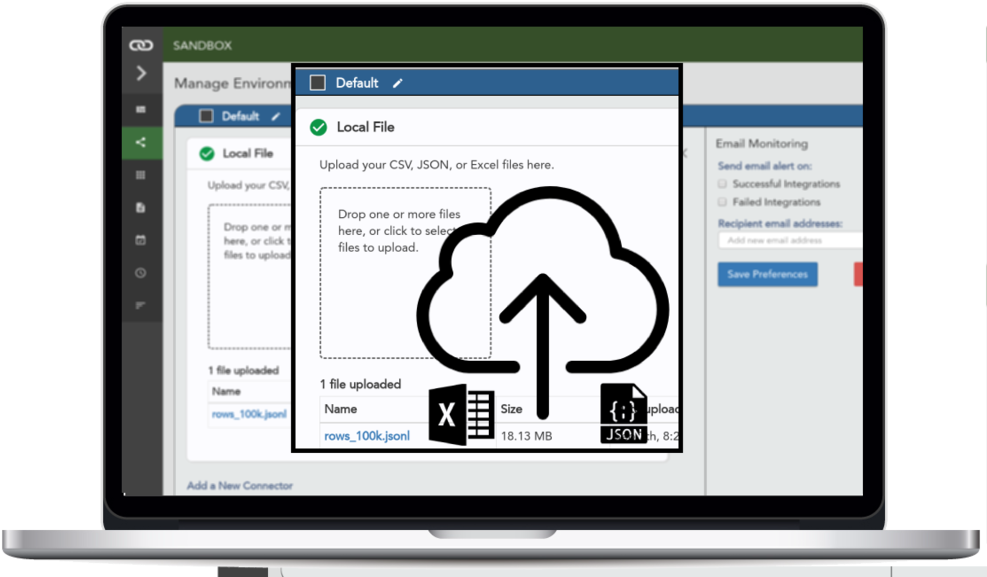 Load Excel, Csv, And Json Files Into Your Workspaces's - Microsoft Excel (1000x600), Png Download