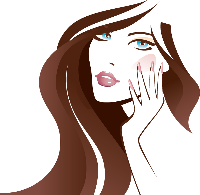 Hair Salon In Colaba - Beauty Nail Vector (770x750), Png Download