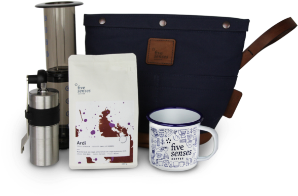 Five Senses Coffee - Cup (600x600), Png Download