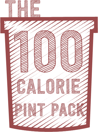 100 Calorie Pack - Signage (800x804), Png Download