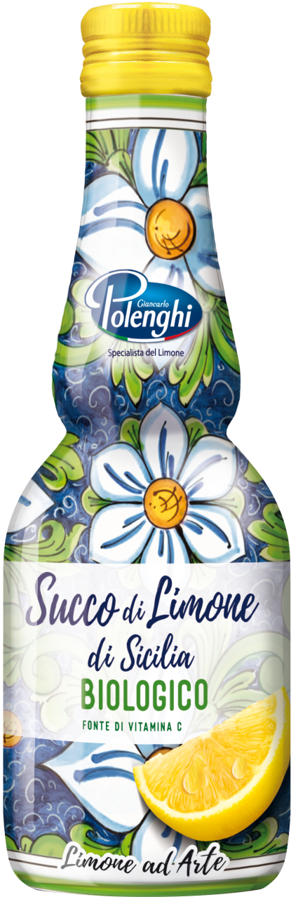 Caraffina Organic Lemon Juice - Polenghi (899x1600), Png Download