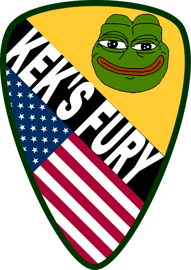 A Custom, Rare Pepe Patch Hand-crafted For Meme War (725x1024), Png Download