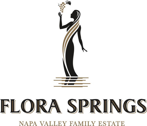 Banner-logo - Flora Springs Winery And Vineyard (615x523), Png Download
