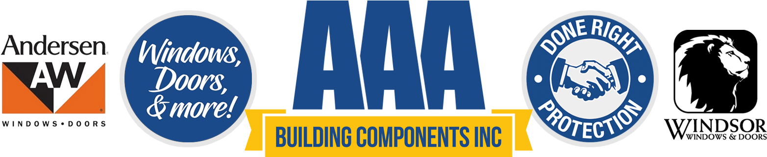 Aaa Building Components - Andersen Windows (1600x500), Png Download