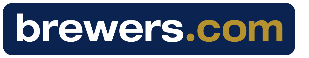 File - Brewers - Com Logo - Svg - Graphic Design (1280x446), Png Download