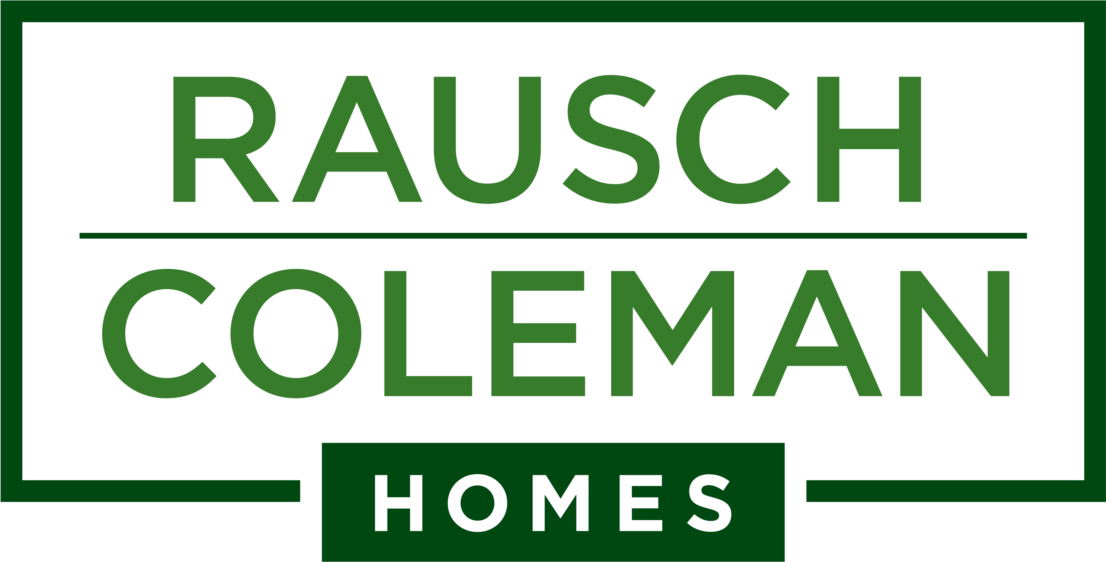 Rausch Coleman Development Group 4058 North College - Rausch Coleman Homes Logo (4363x2308), Png Download