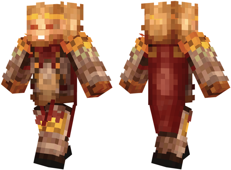 Monkey King - Spartan Warrior Minecraft Skin (804x576), Png Download