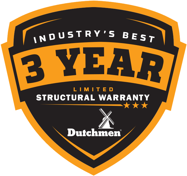 3yearwarrantylogo Dutchmen Orange Jul17 - Emblem (674x636), Png Download