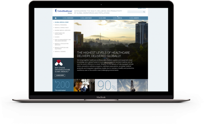 United Healthcare Global - Flat Panel Display (800x489), Png Download