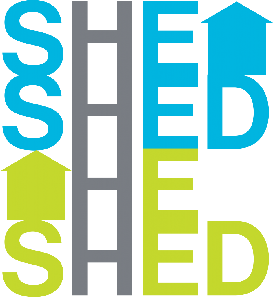 She Shed He Shed, Presented By Old Hickory Buildings - Graphic Design (942x1024), Png Download