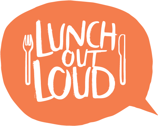 Lunchoutloud Logo - Lunch Out (639x534), Png Download